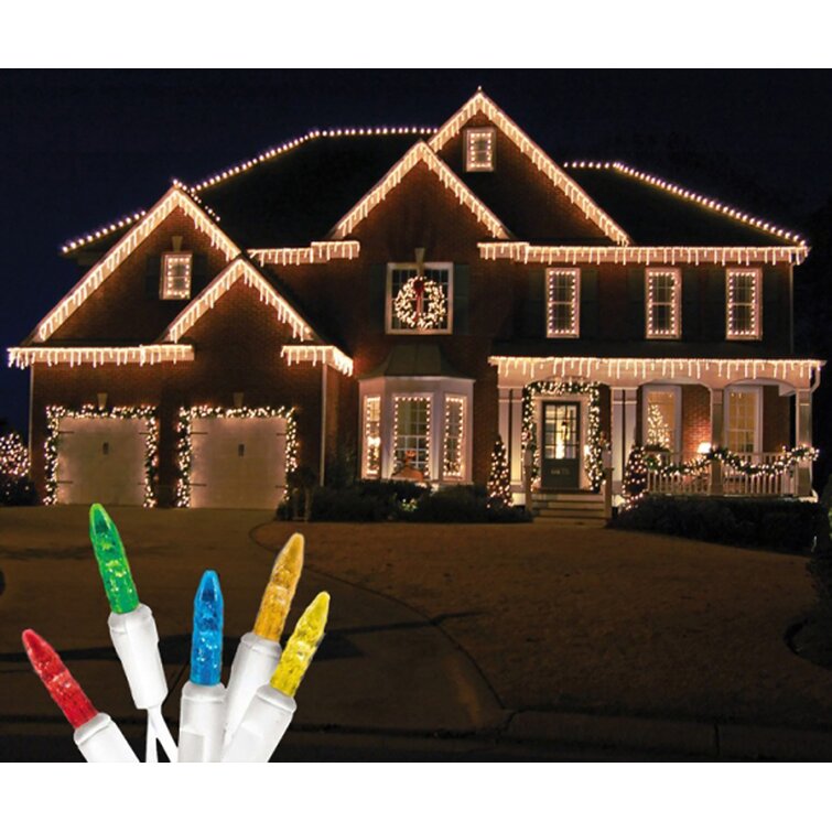 The Holiday Aisle LED Icicle Lights Reviews Wayfair